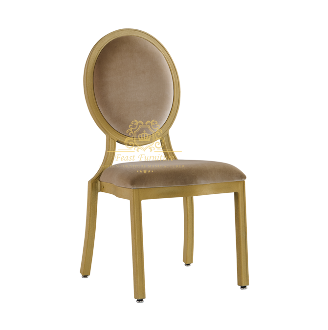 ZY-L7256 Feast Furniture Circular backrest fabric banquet chair