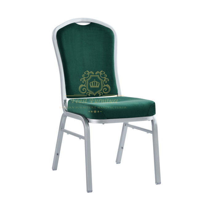 ZY-T1597 Feast Furniture Luxury green velvet banquet chair