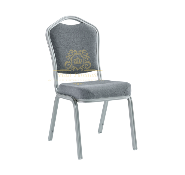 ZY-L3419 Feast Furniture Elegant silver framed banquet chair